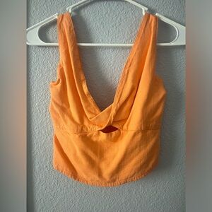 Mi ami (for Francesca’s) Twist Front Tank Top
